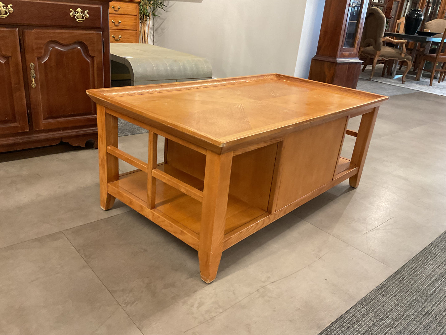 4 Drawer Maple Coffee Table