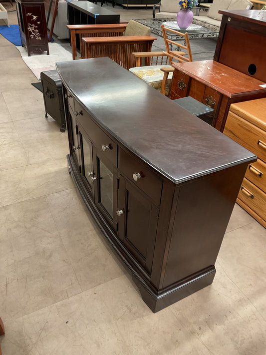 Dark Wood Side Board