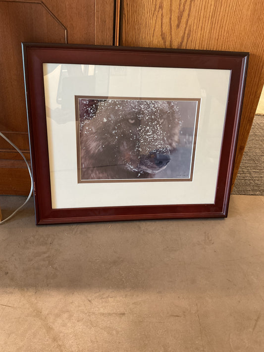 Snowy Dog Art