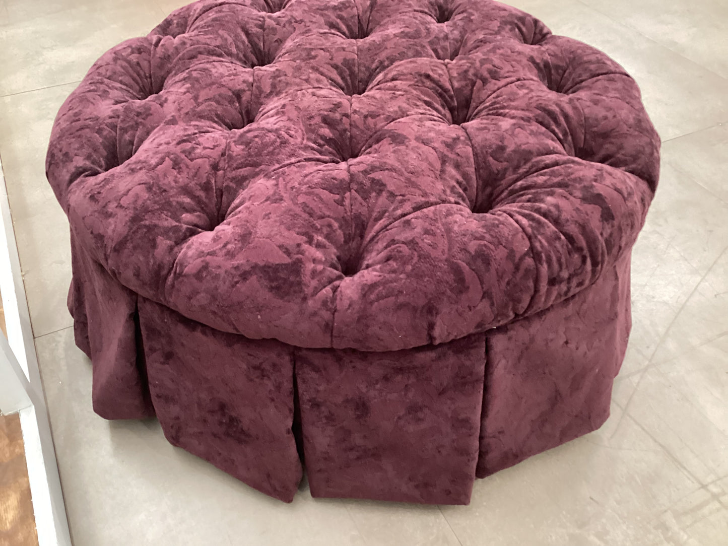 Drexel Heritage Tufted Ottoman