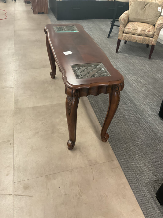 Dark Wood Sofa Table