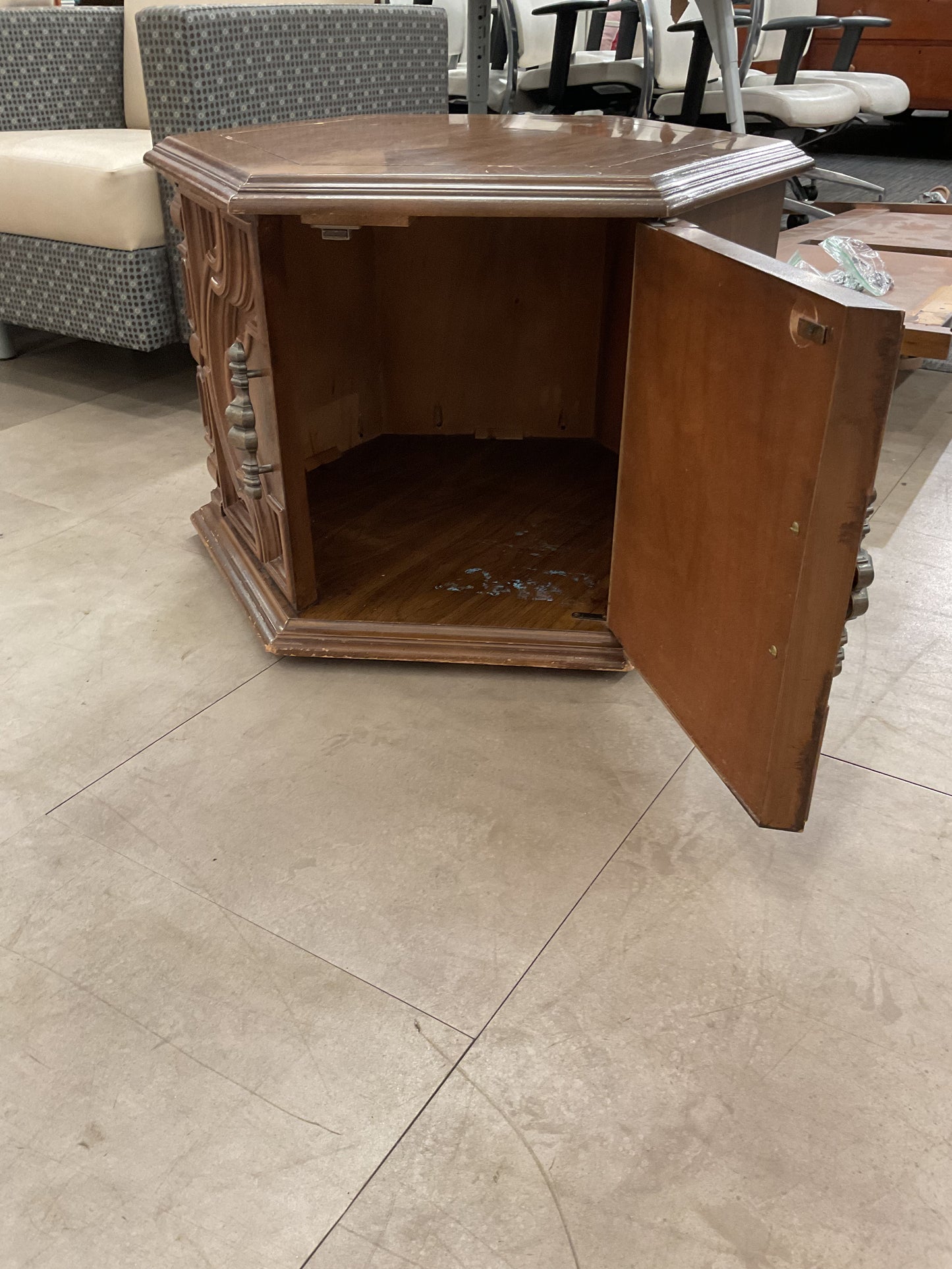 Ornate End Table