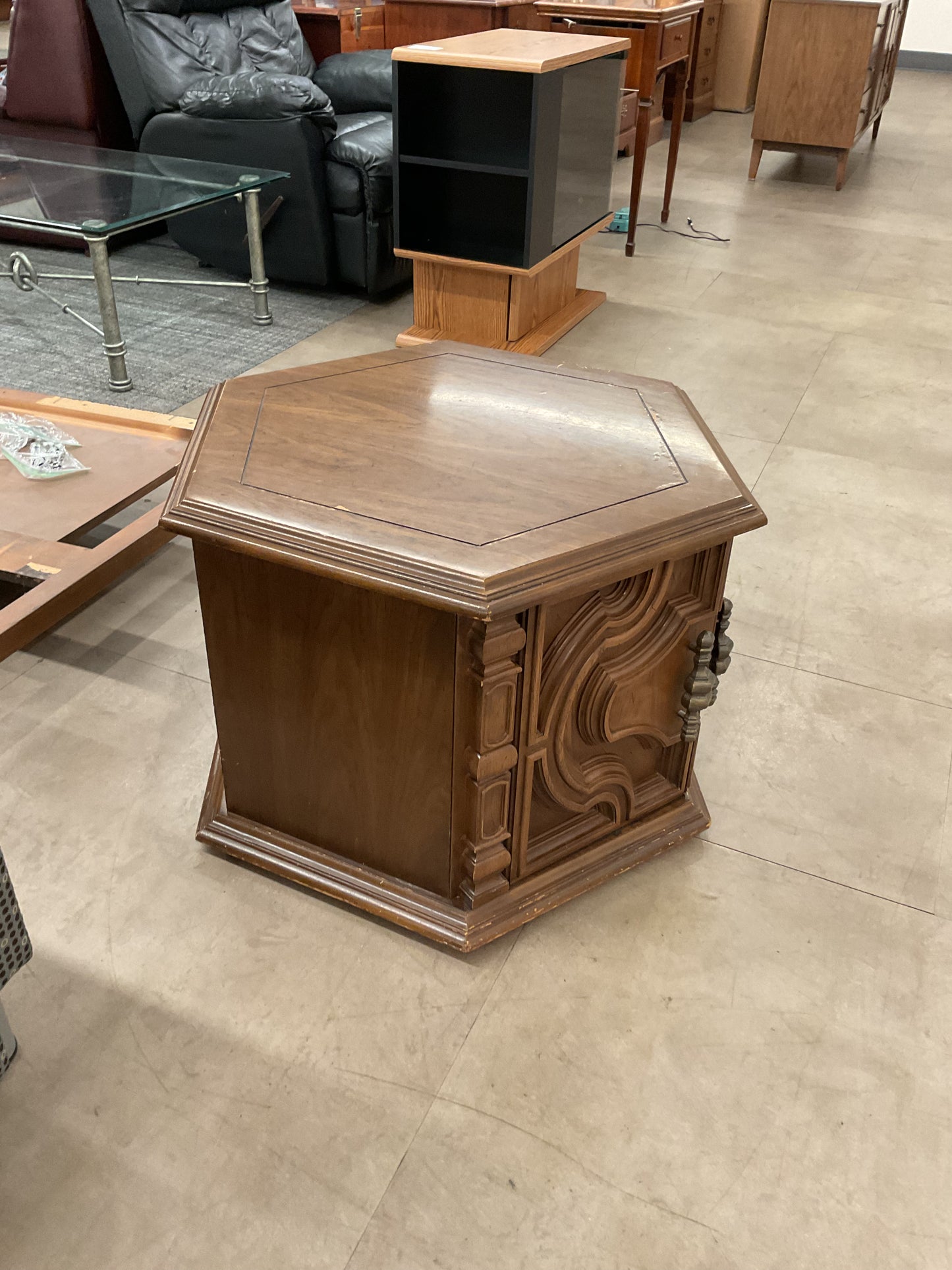 Ornate End Table