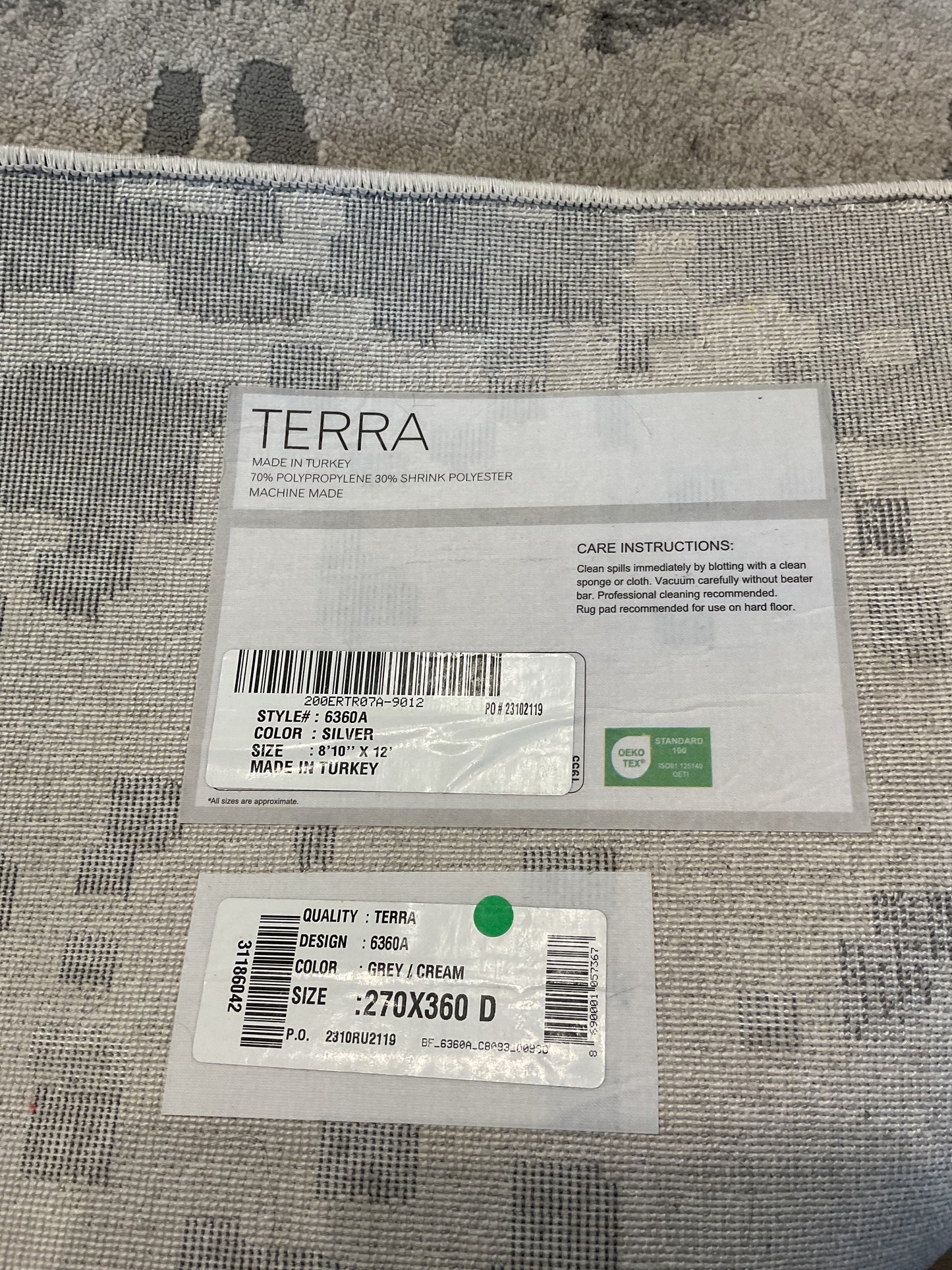 Terra Abstract Rug (R110)