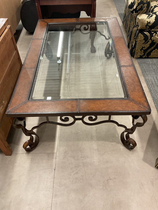 Wrought Iron Coffee Table