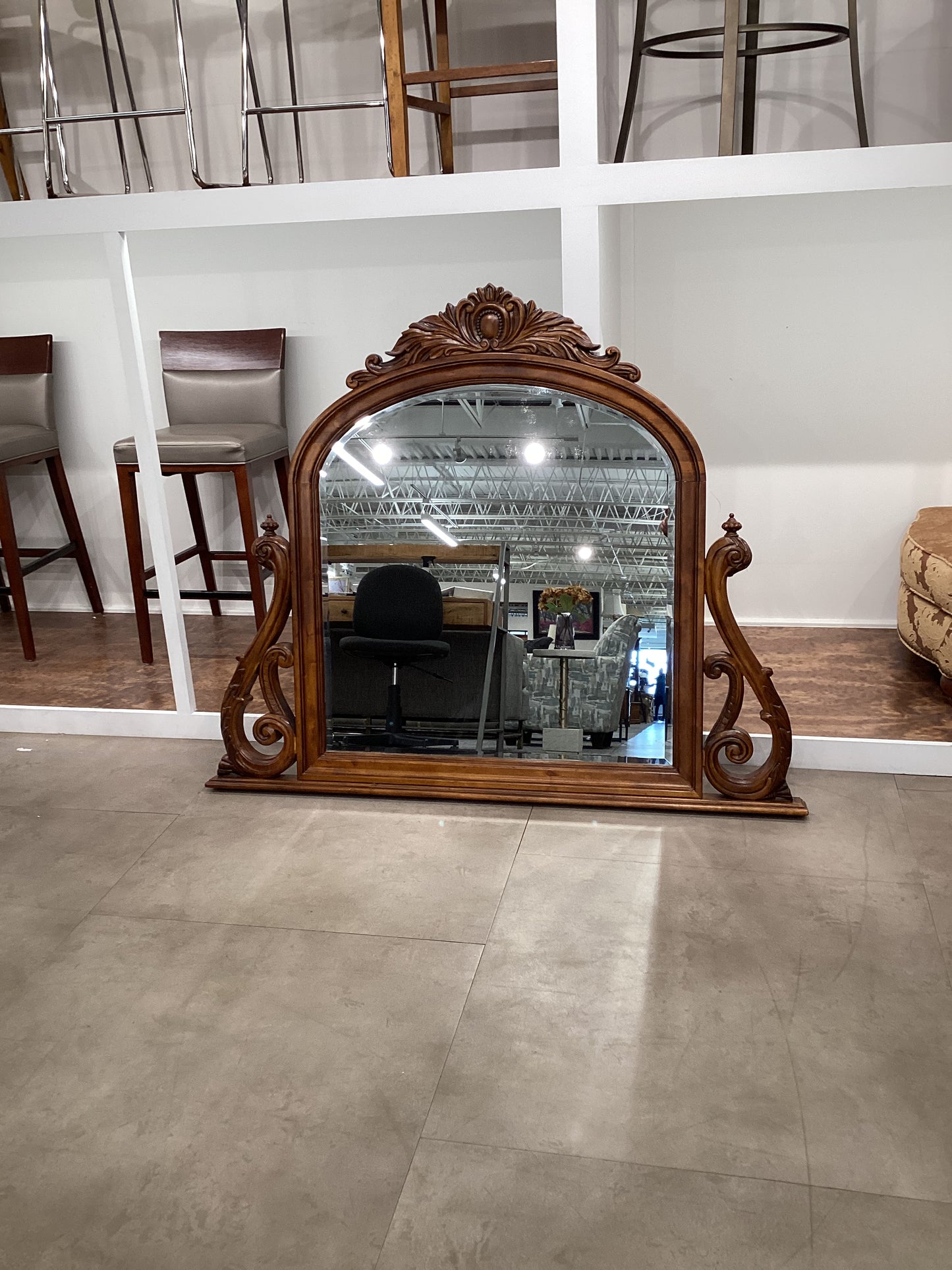 French Country Style Large Mirror