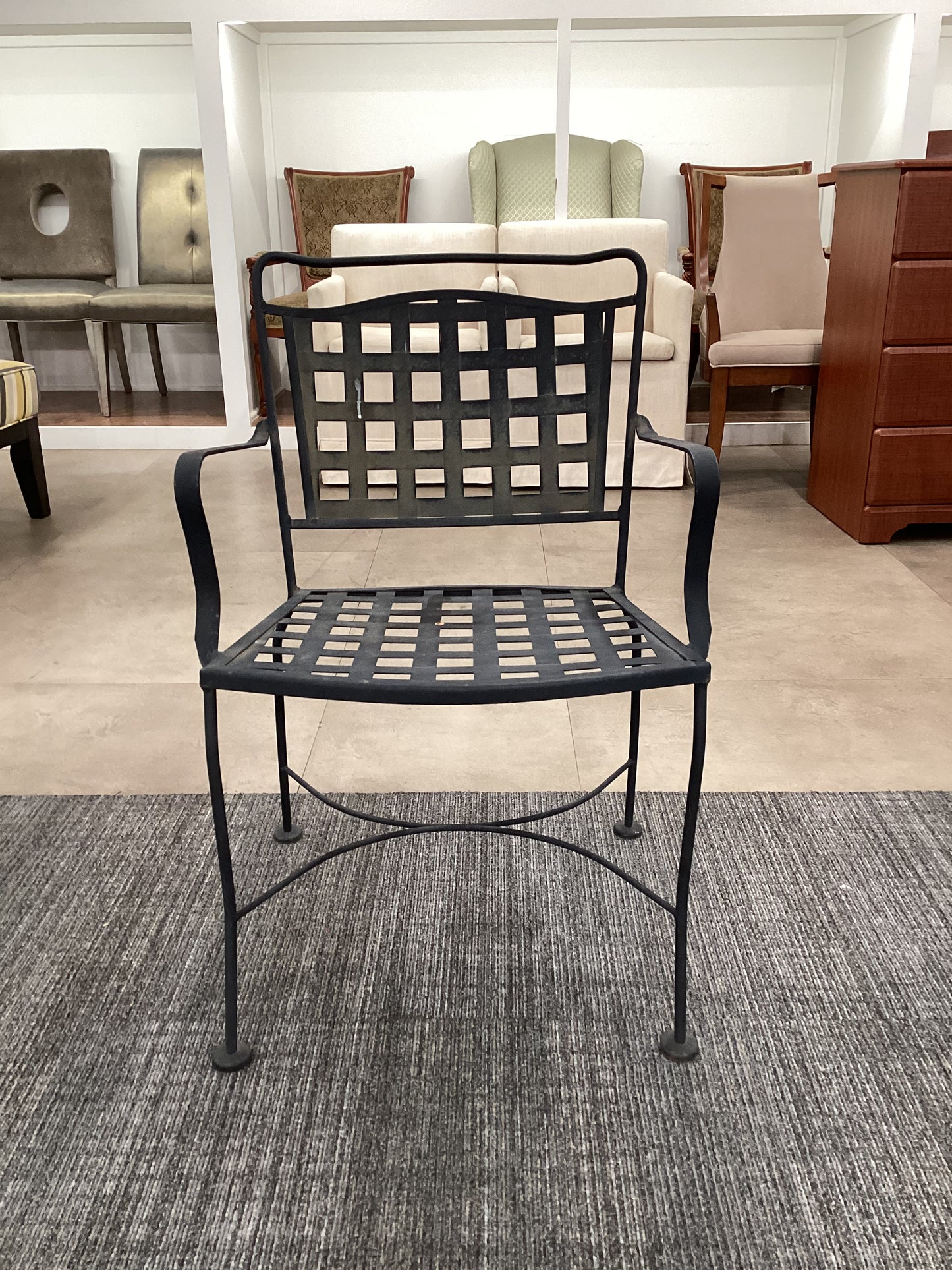 Lattice Panel Patio Chair