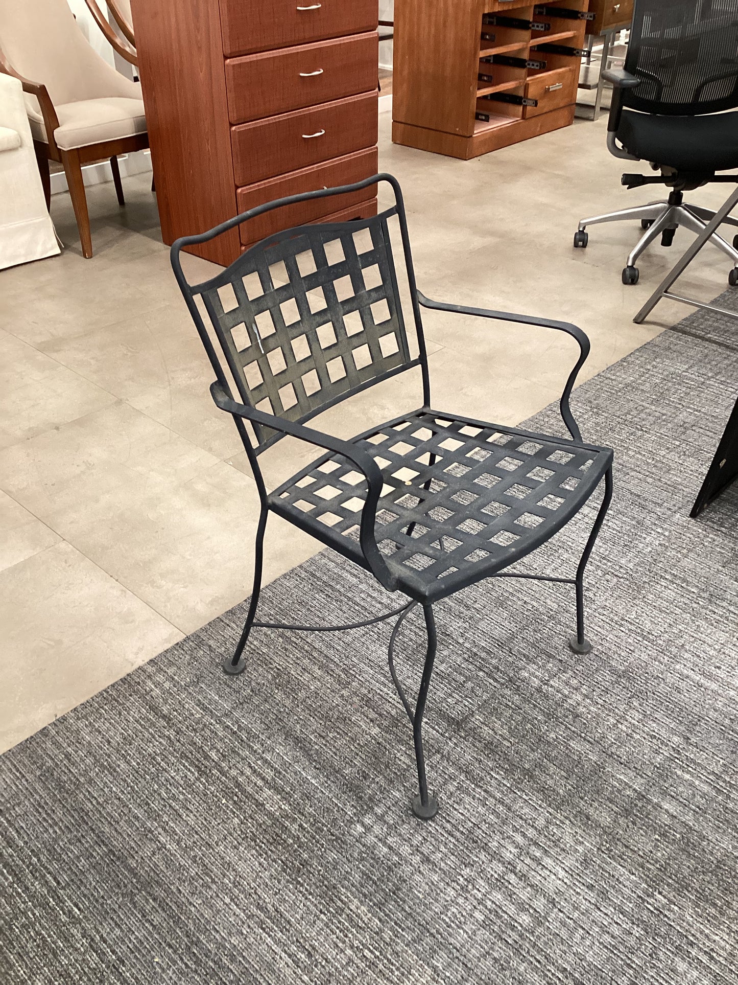 Lattice Panel Patio Chair