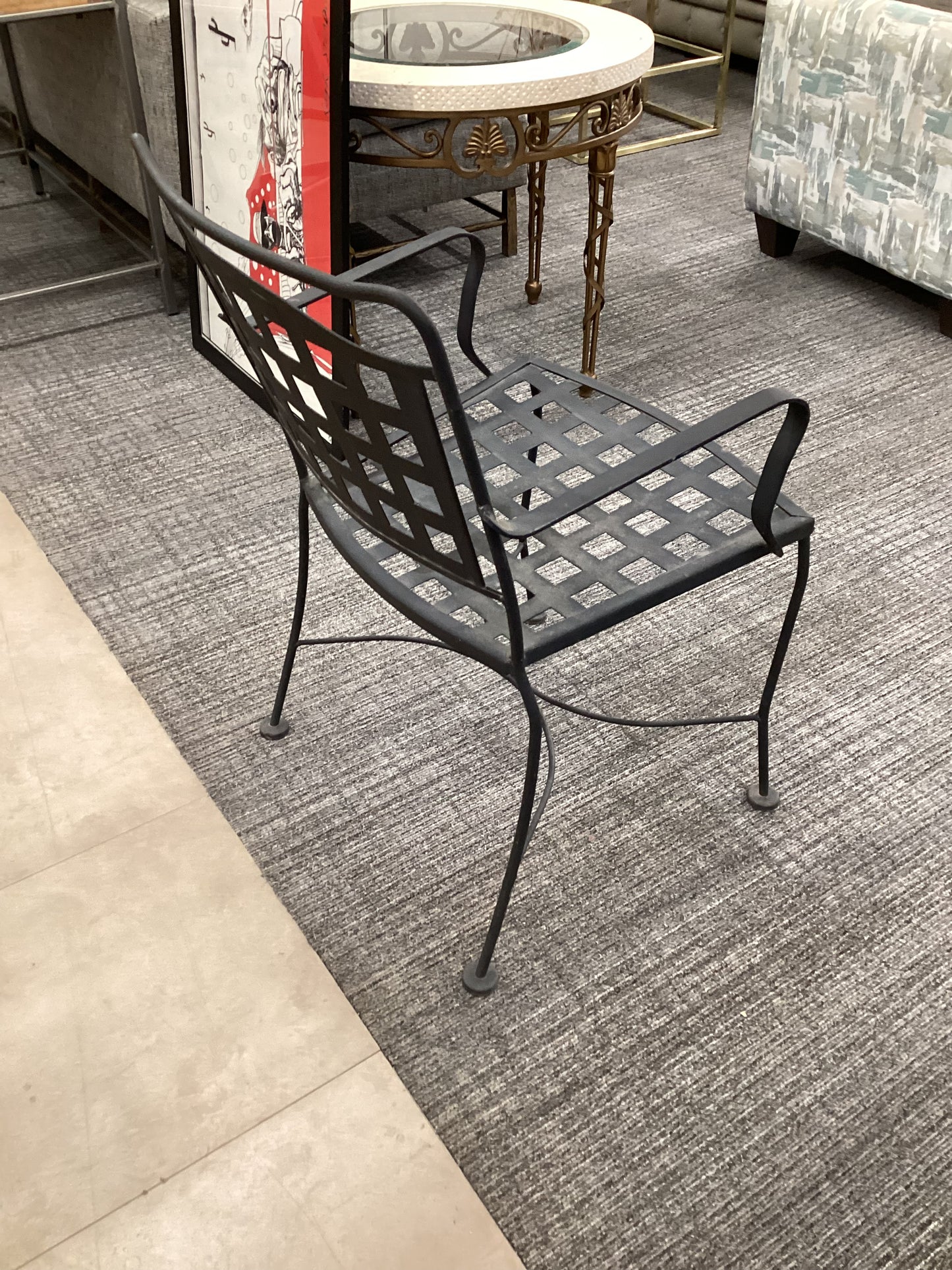 Lattice Panel Patio Chair