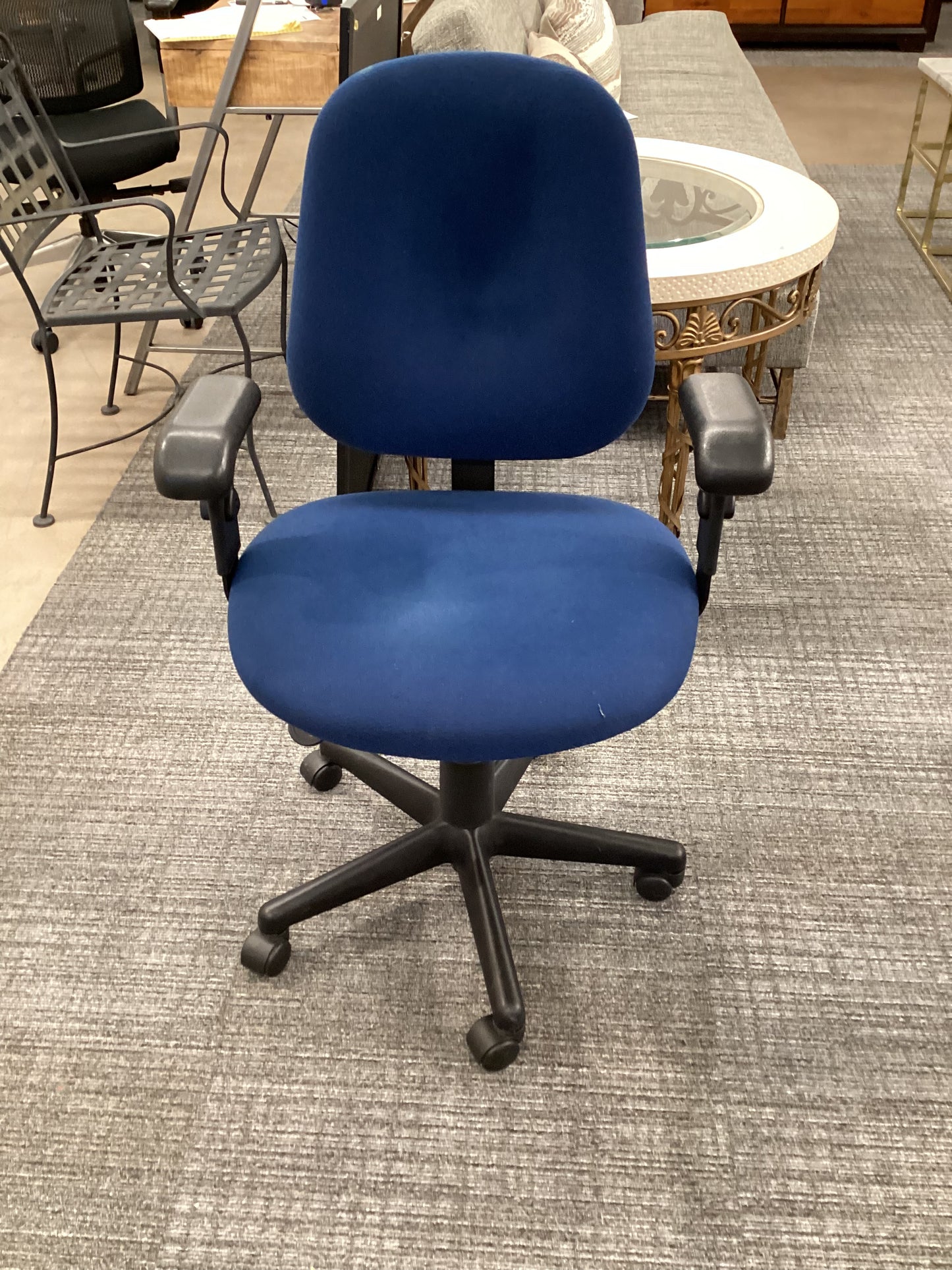 Harvard Interiors Blue Office Chair