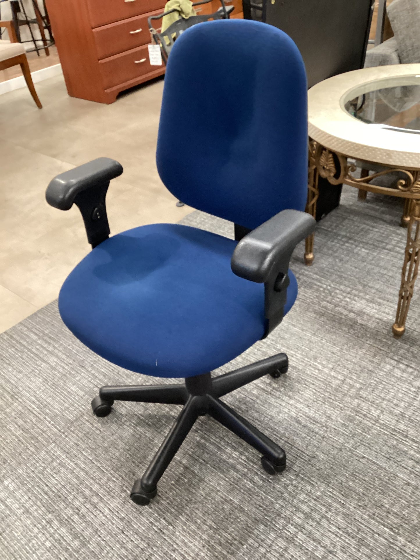 Harvard Interiors Blue Office Chair