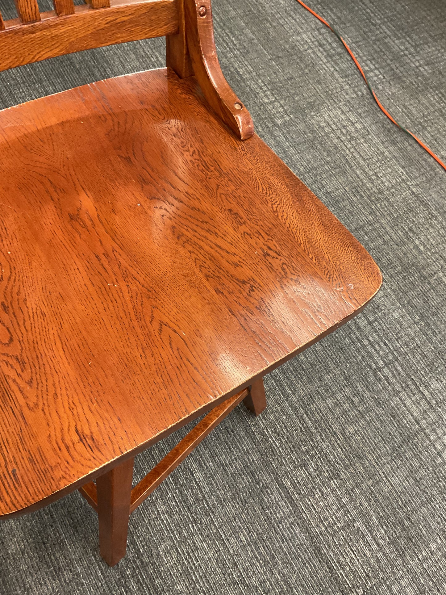 Wood Swivel Chair