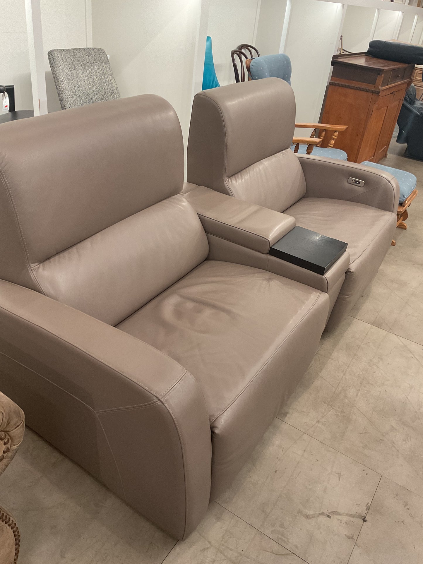 Dual Electric Recliners