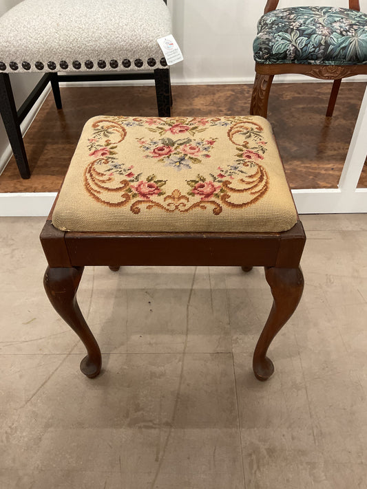 Embroidered Stool