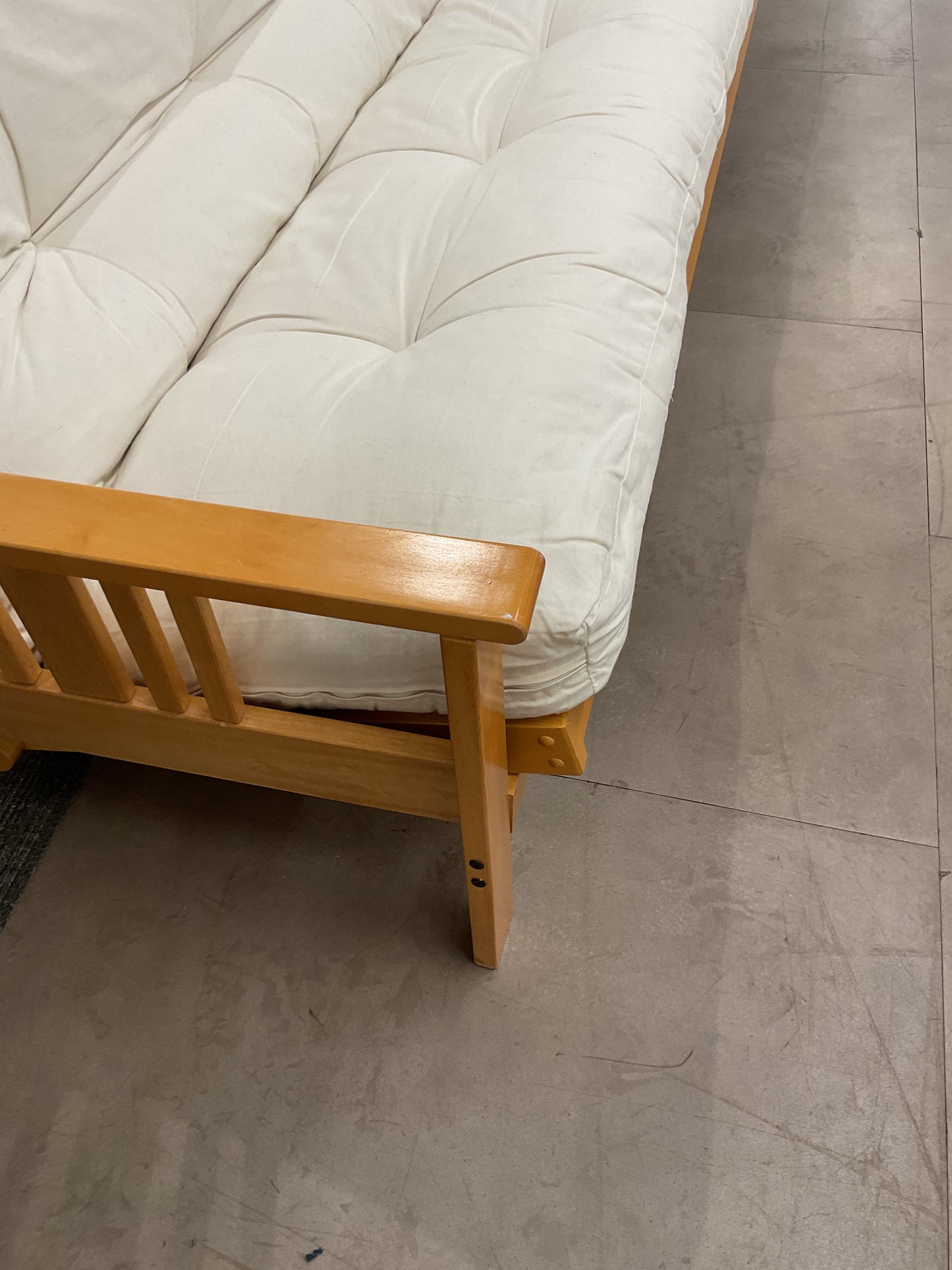 Light Wood Futon