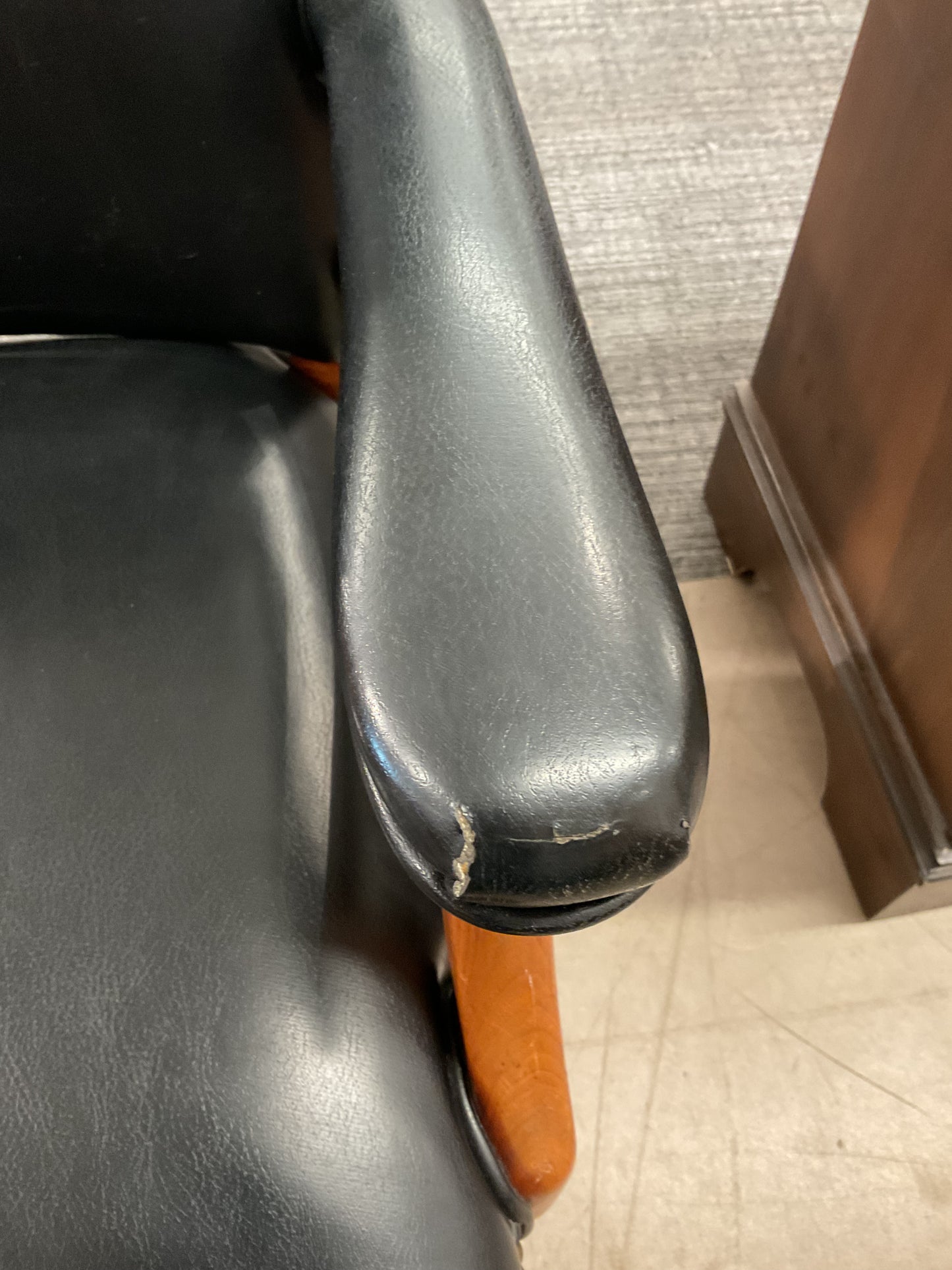 Black Leather Chair