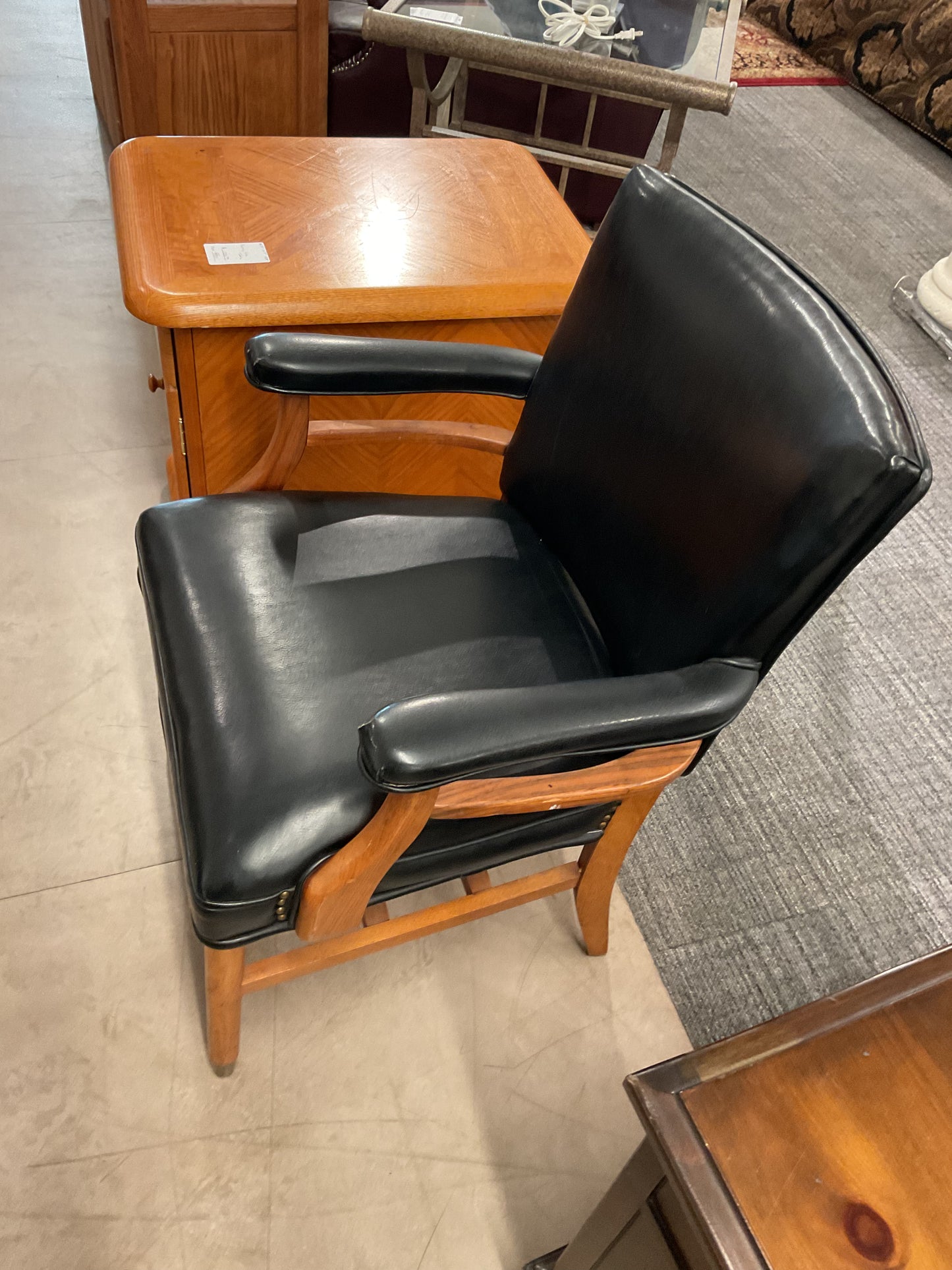 Black Leather Chair