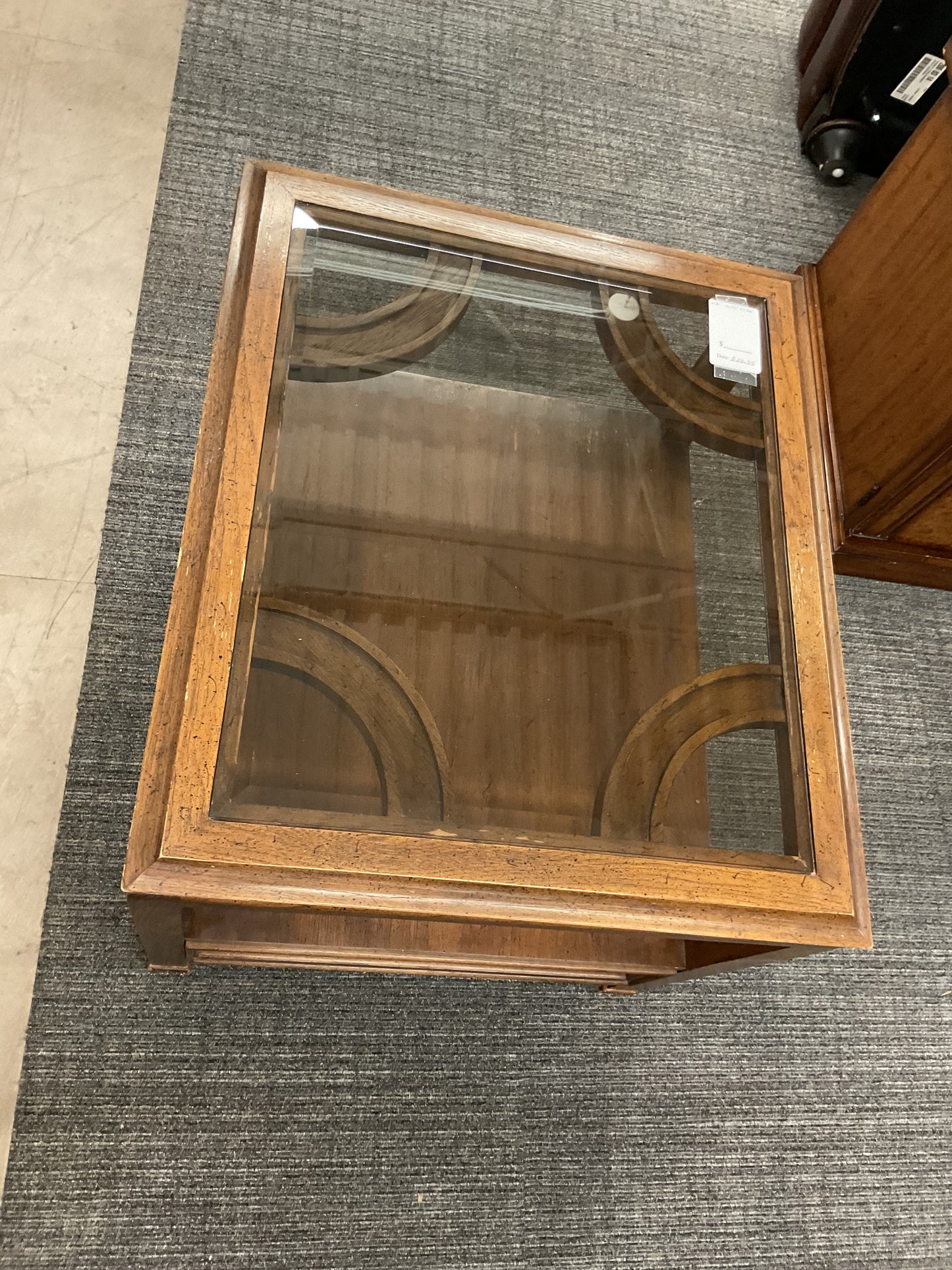 MCM 2 Tier Side Table