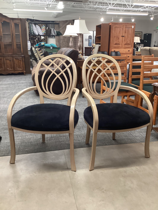 Linon Inspired Accent Chair Pair