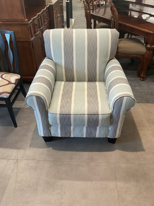 Armchair W/ Stripes