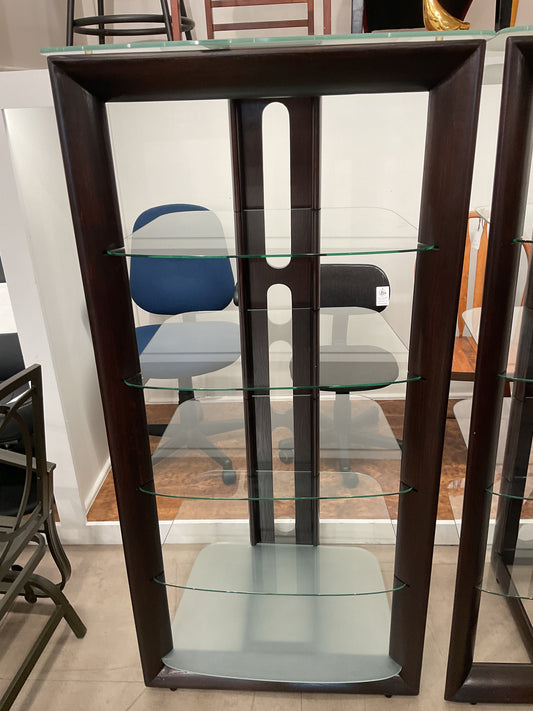 Glass Shelving Unit