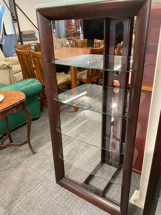 Glass Shelving Unit/missing bottom glass