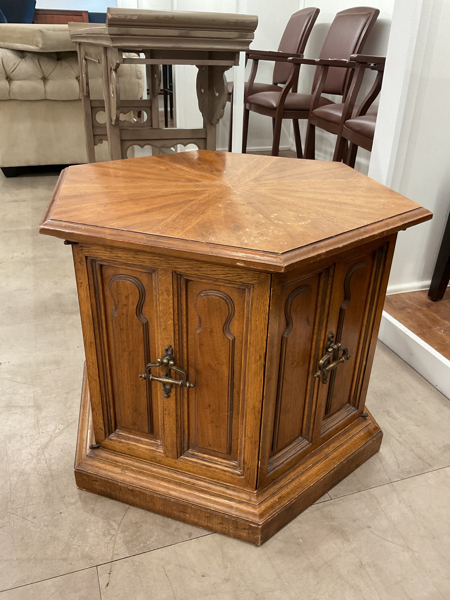 Octagon Heritage Side Table