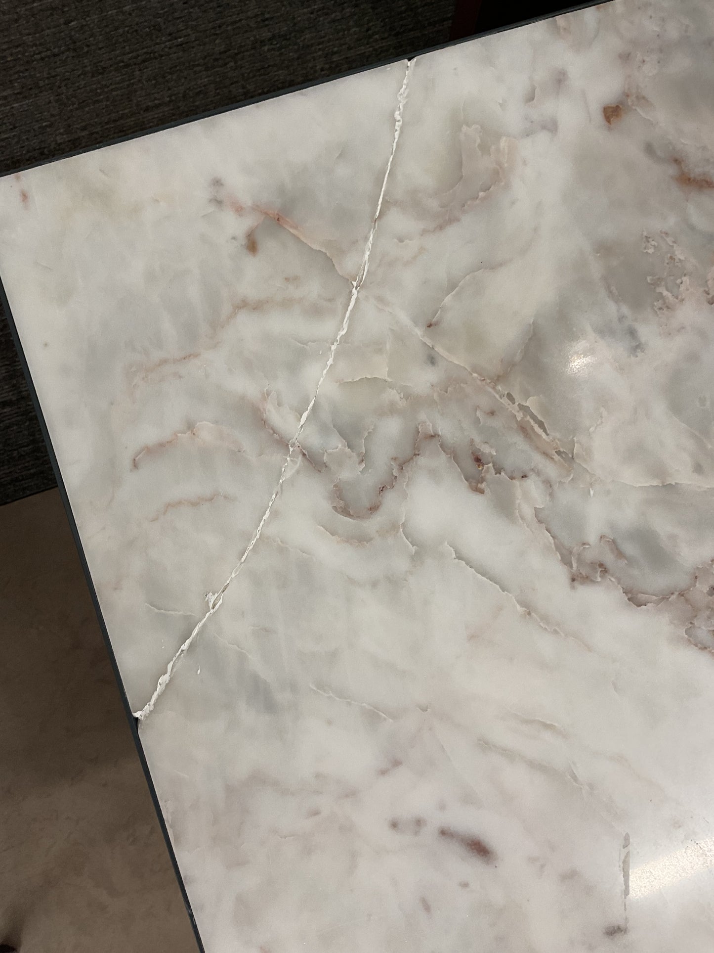 Granite Top Side Table
