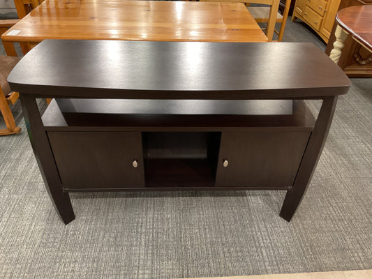 2 Door Chocolate Console