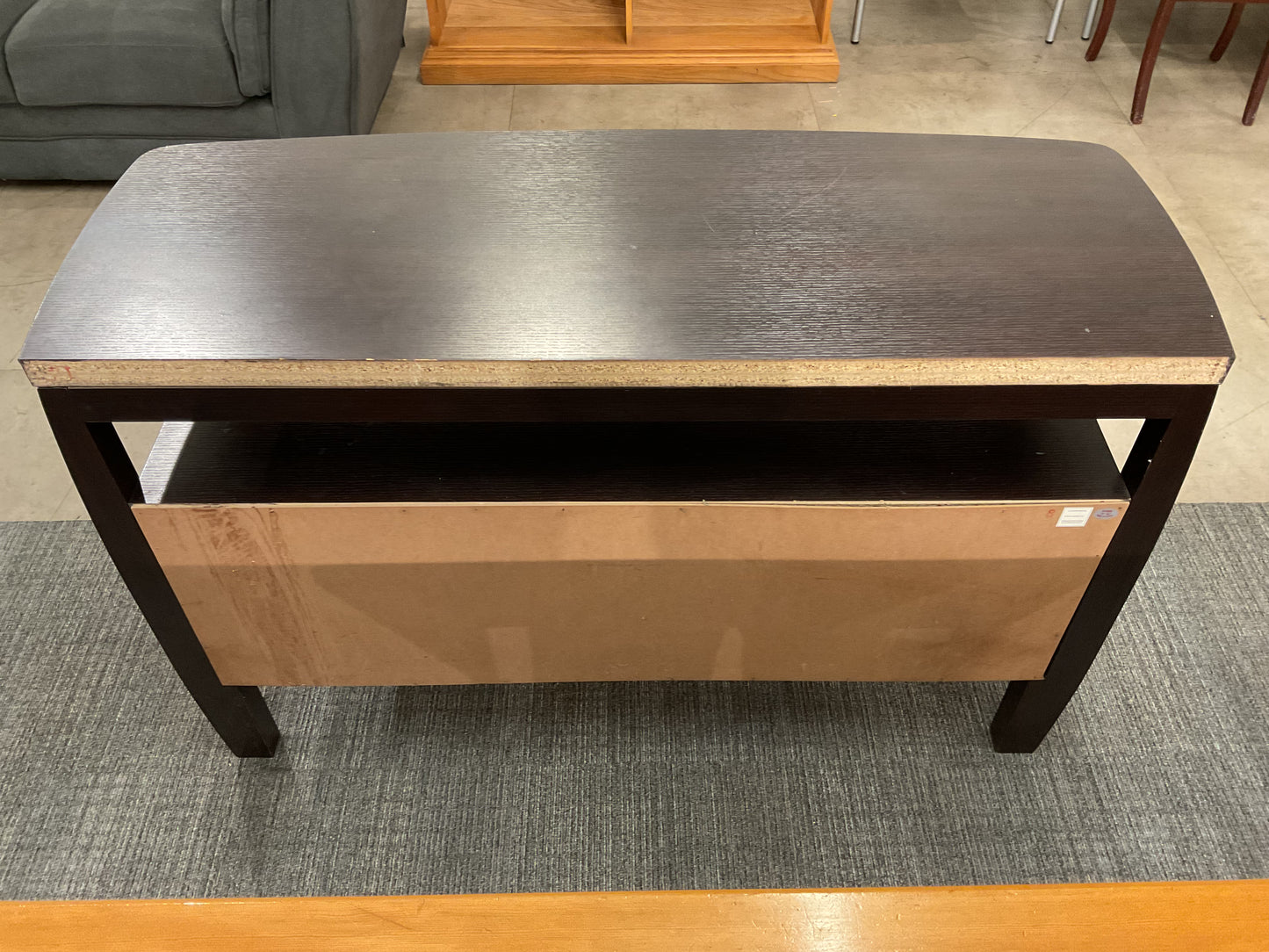 2 Door Chocolate Console