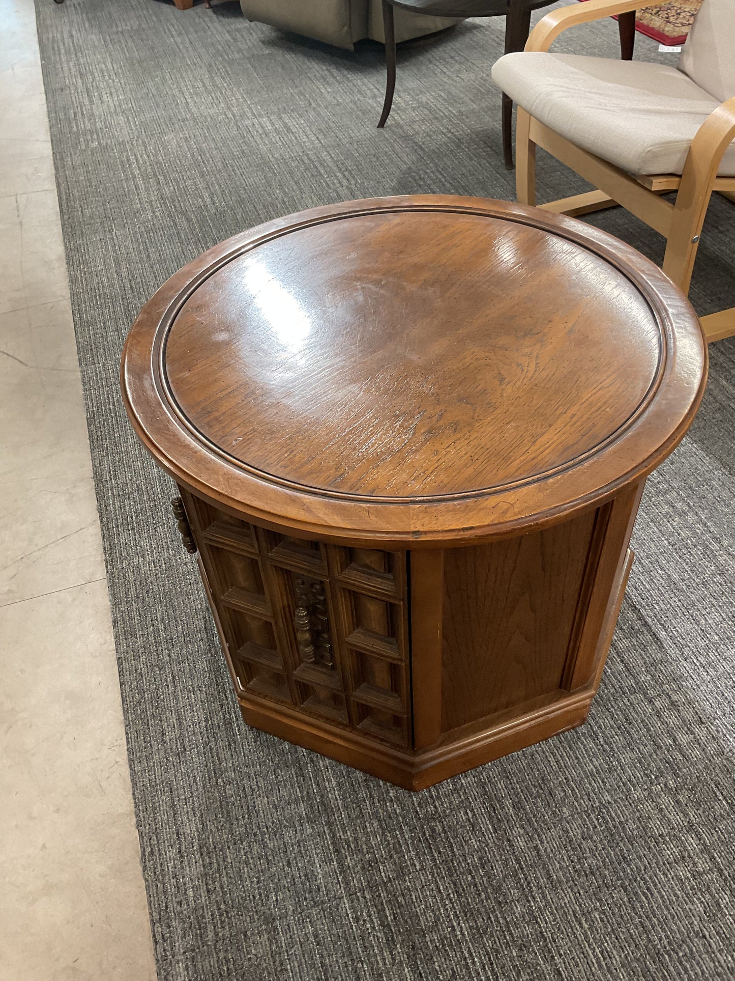 Empire Round End Table
