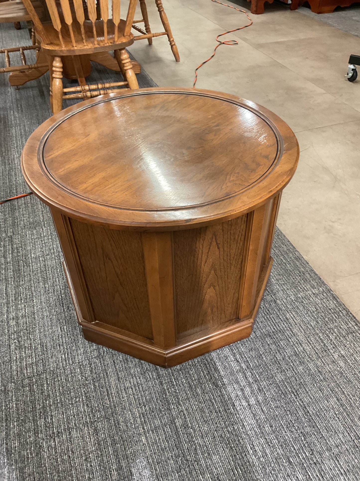 Empire Round End Table