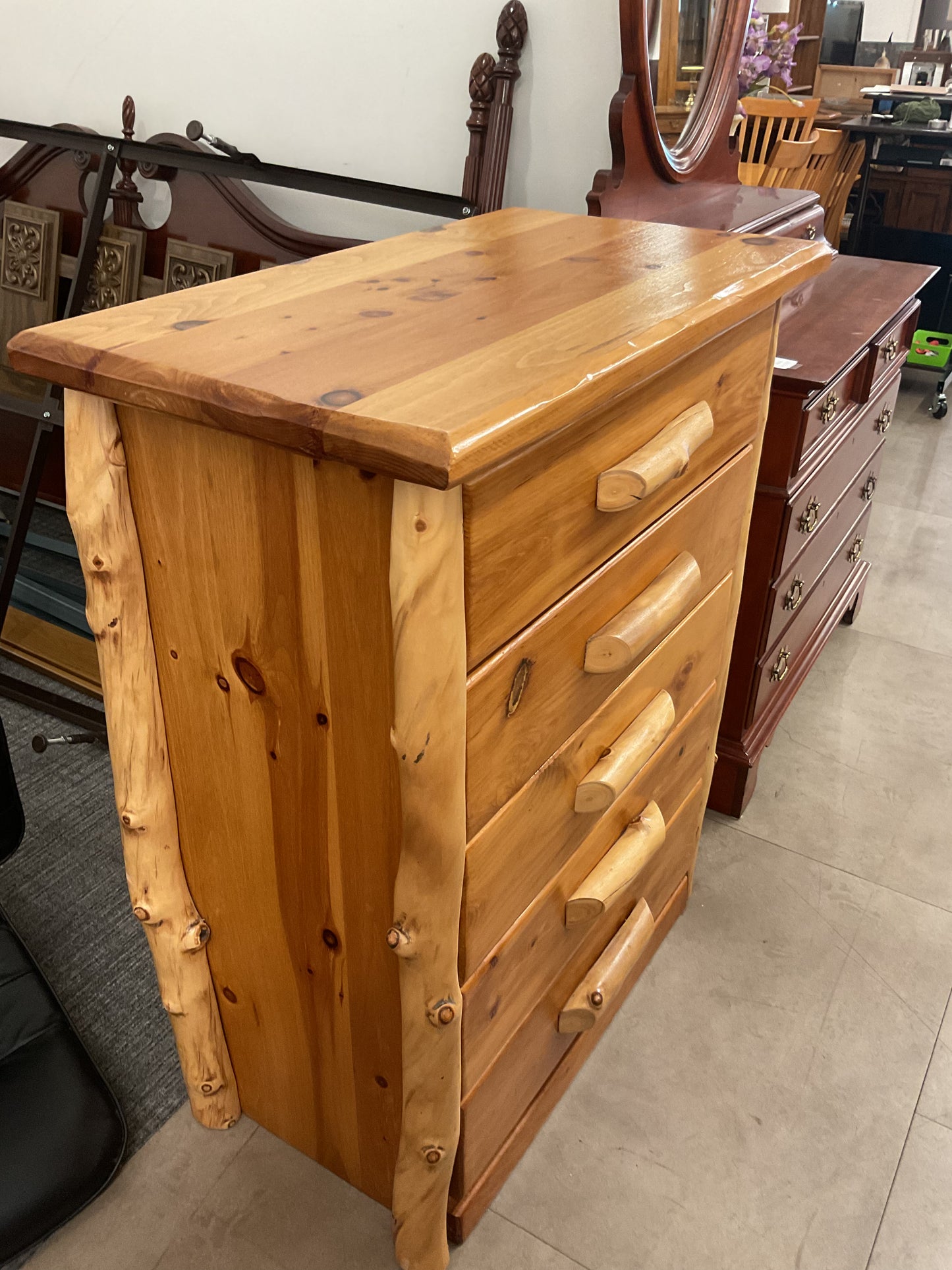 Cab Log Dresser