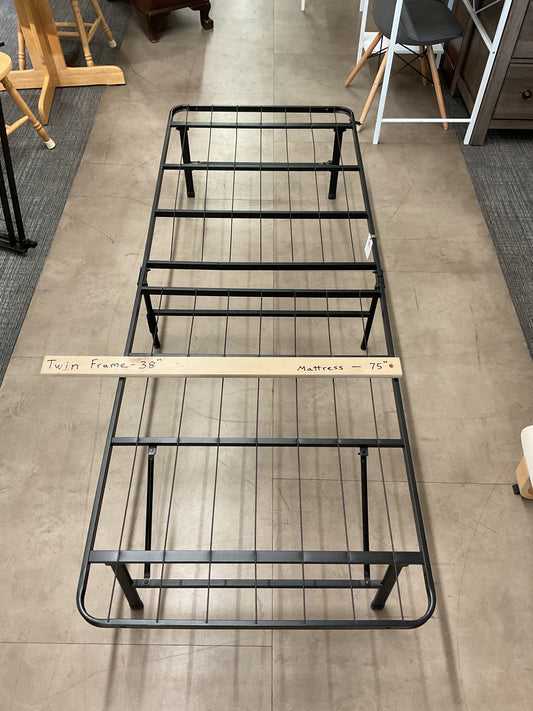 Single size bed frame metal platform (B275)