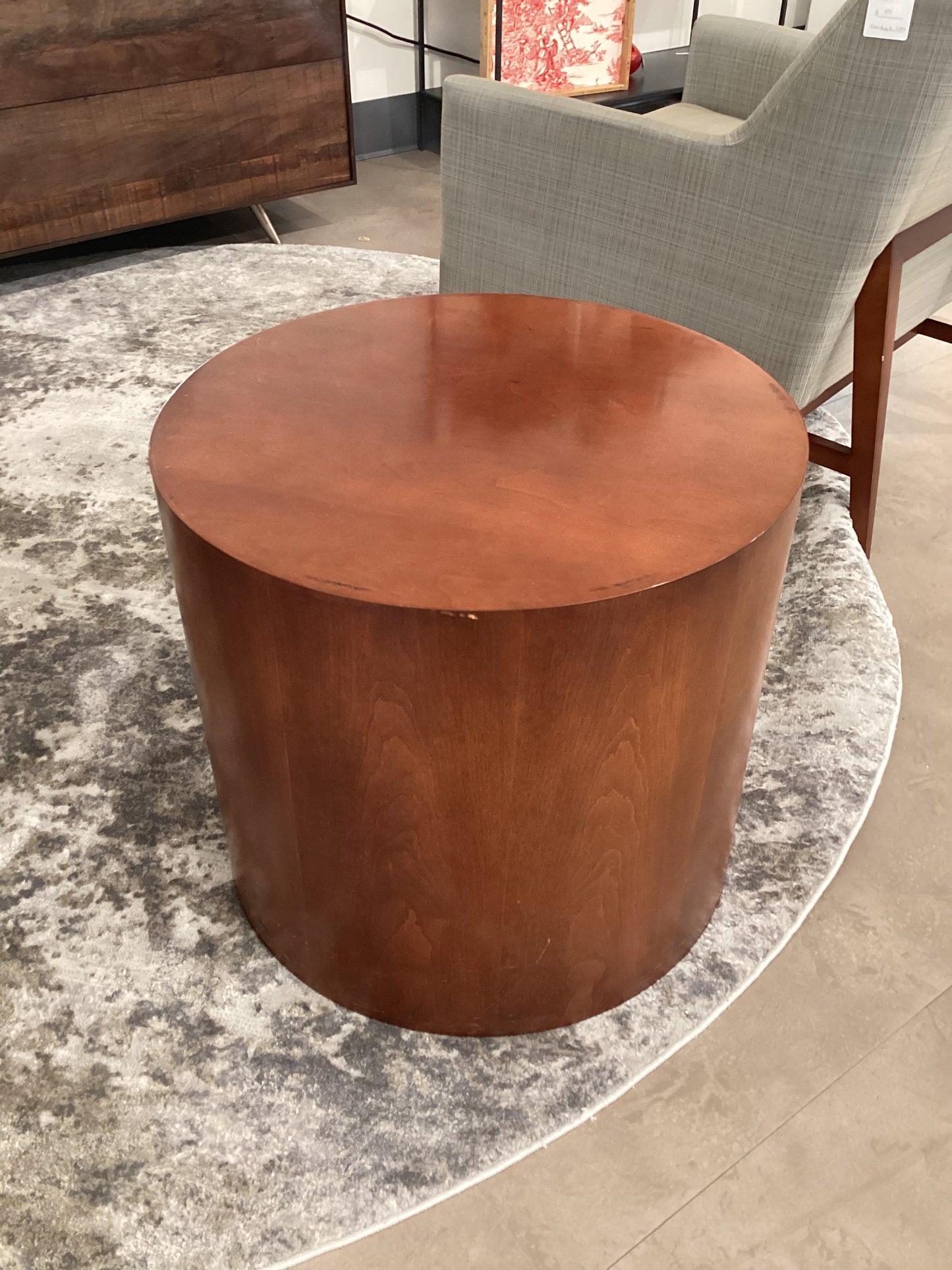 Kimball Drum End Table