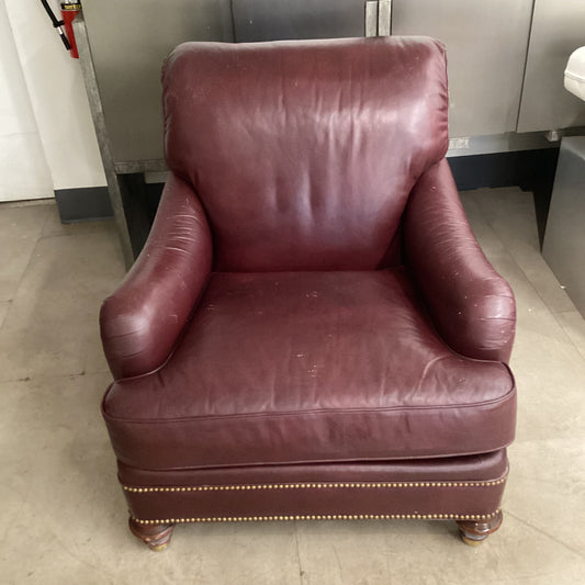 Maroon Hickory chair