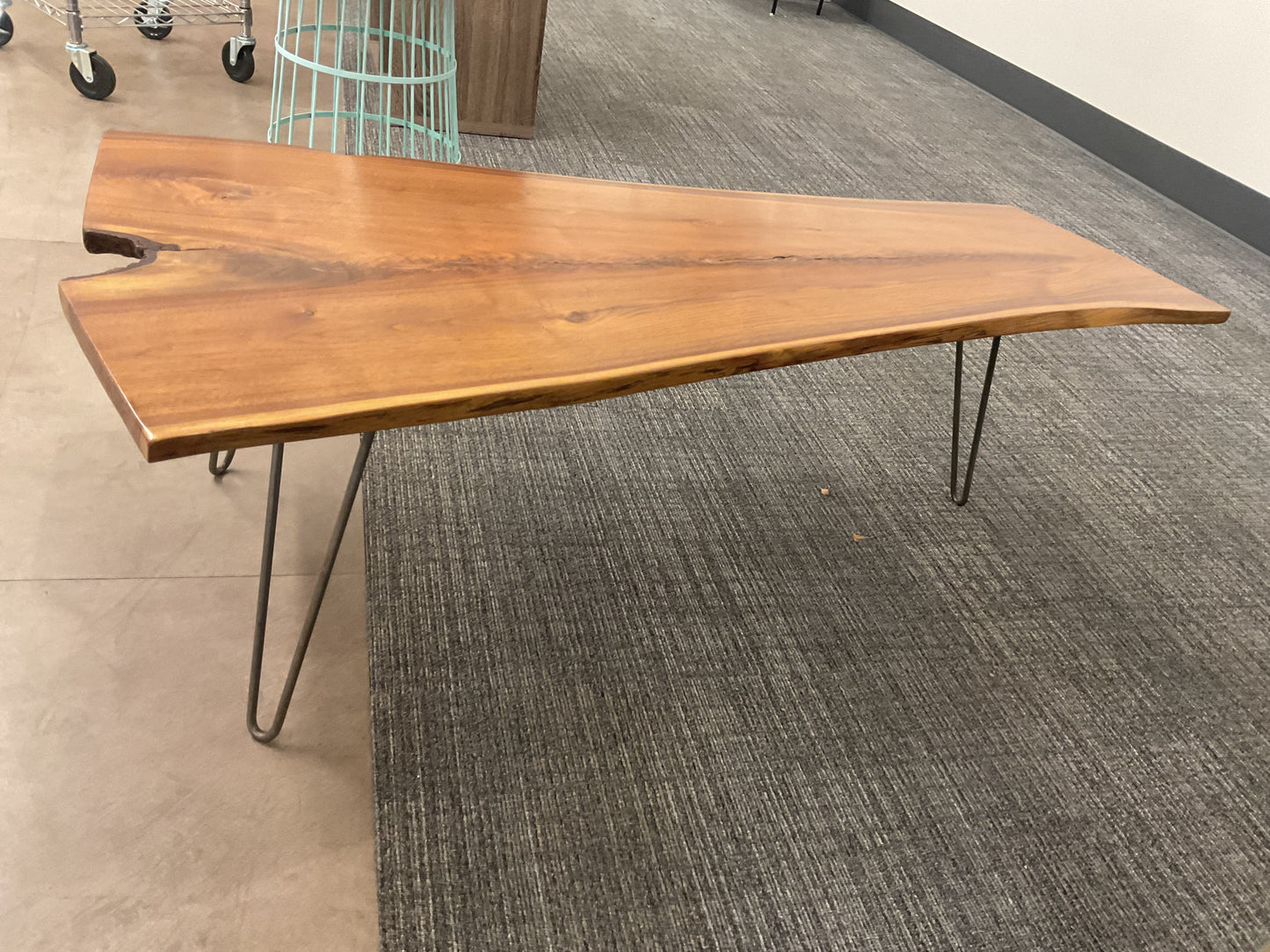 Live edge coffee table