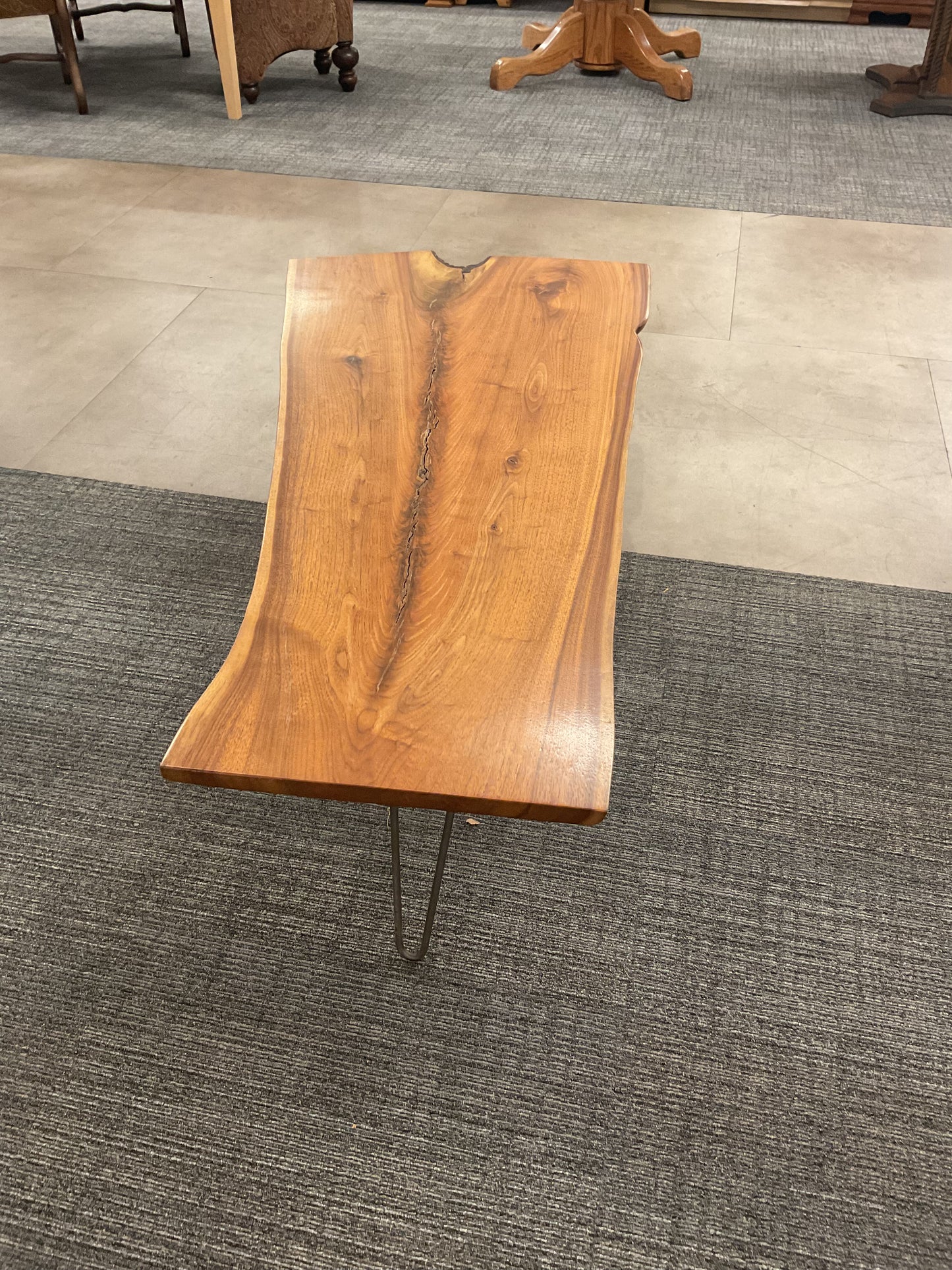 Live edge coffee table