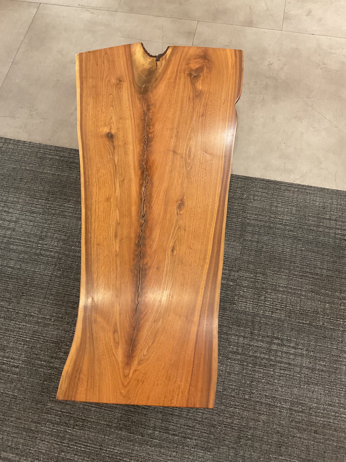 Live edge coffee table