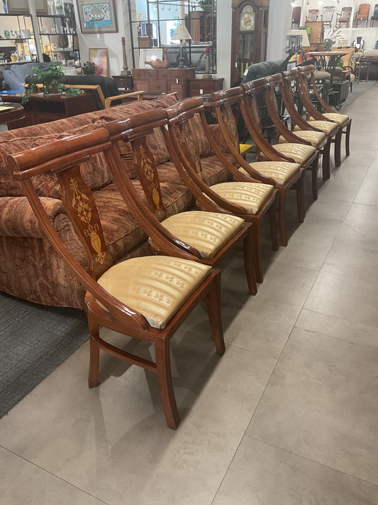 Artesian Burlwood Dining Set