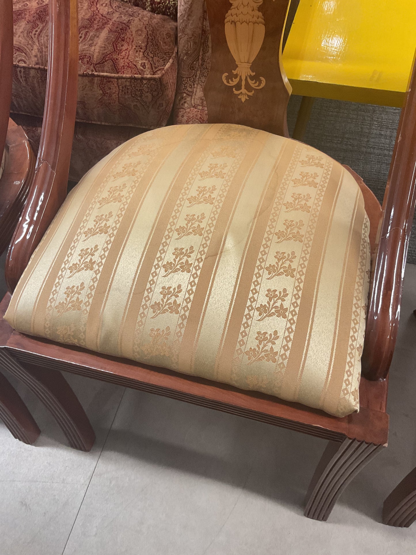 Artesian Burlwood Dining Set