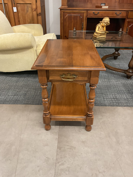 Small Drawer Finished Side Table