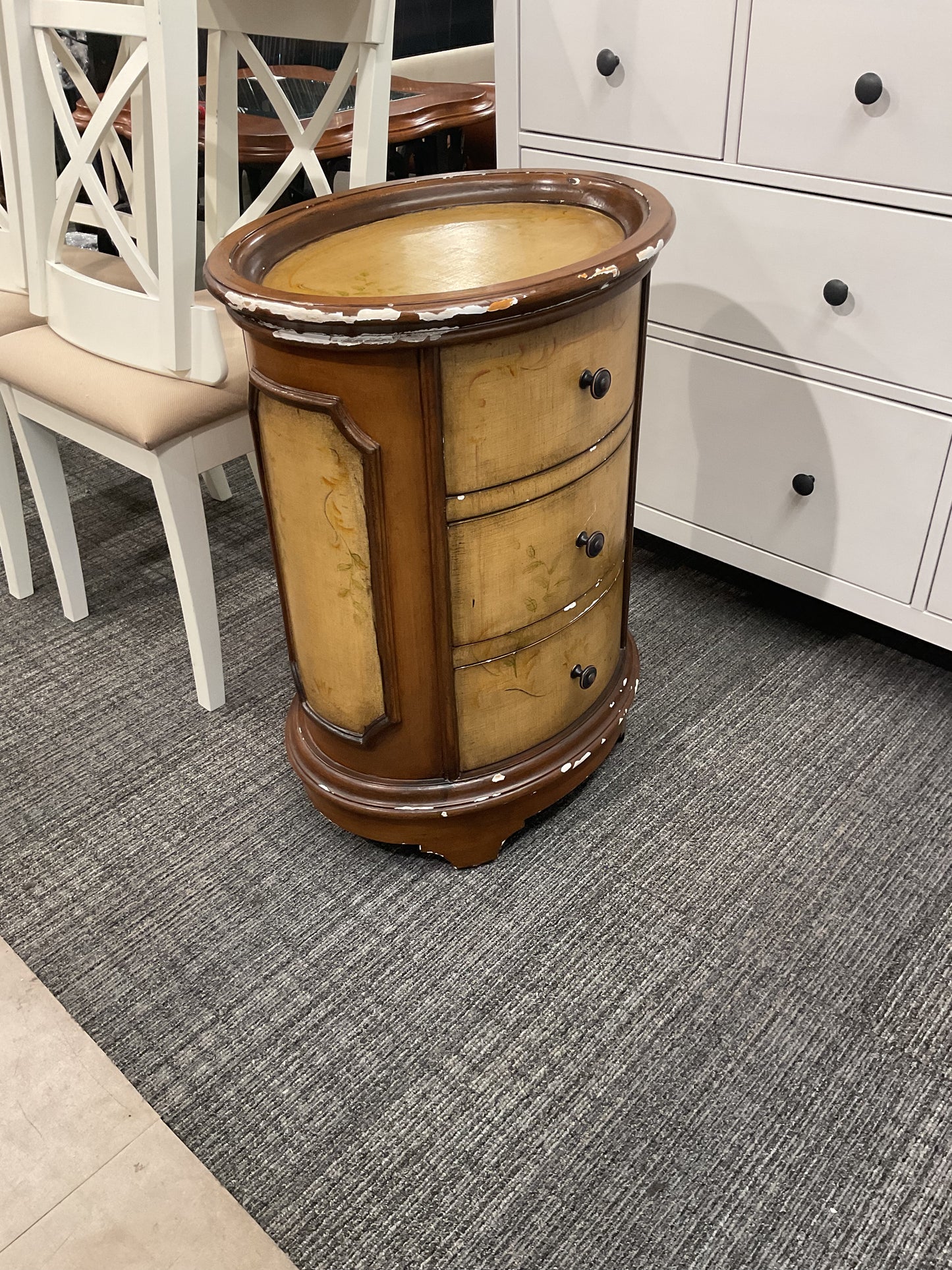 Bird Bath End Table