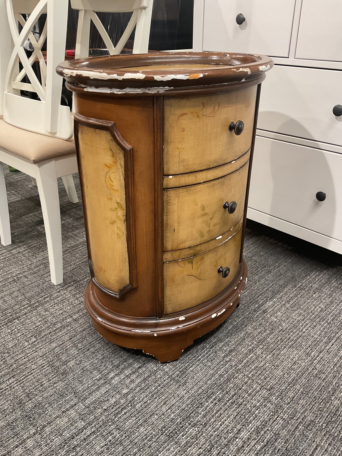 Bird Bath End Table