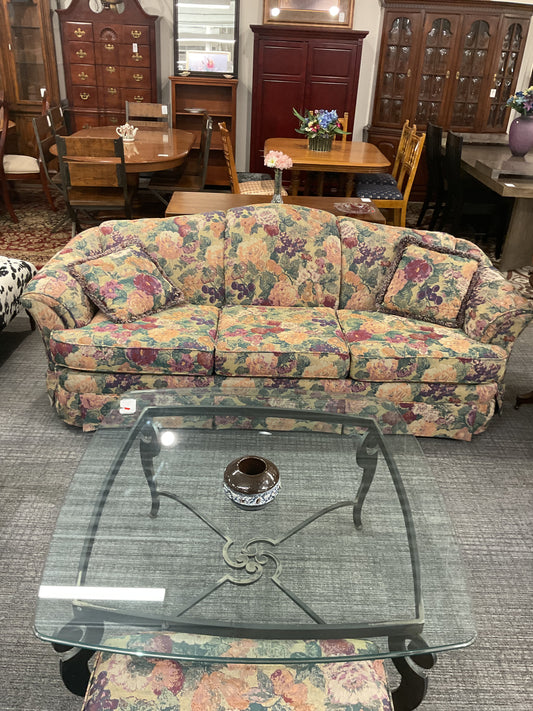 Bassett Floral Sofa