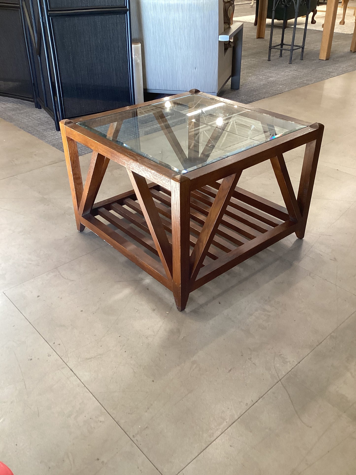 mission style end table