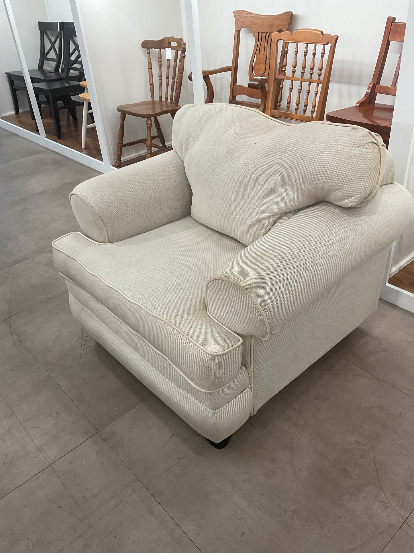 Off White Armchair