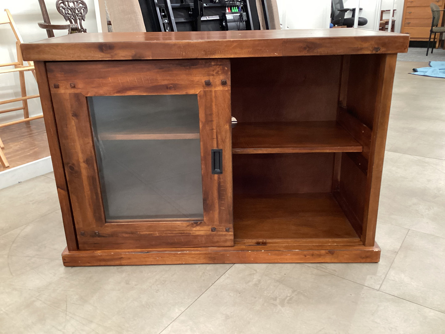 Mission Style TV Cabinet
