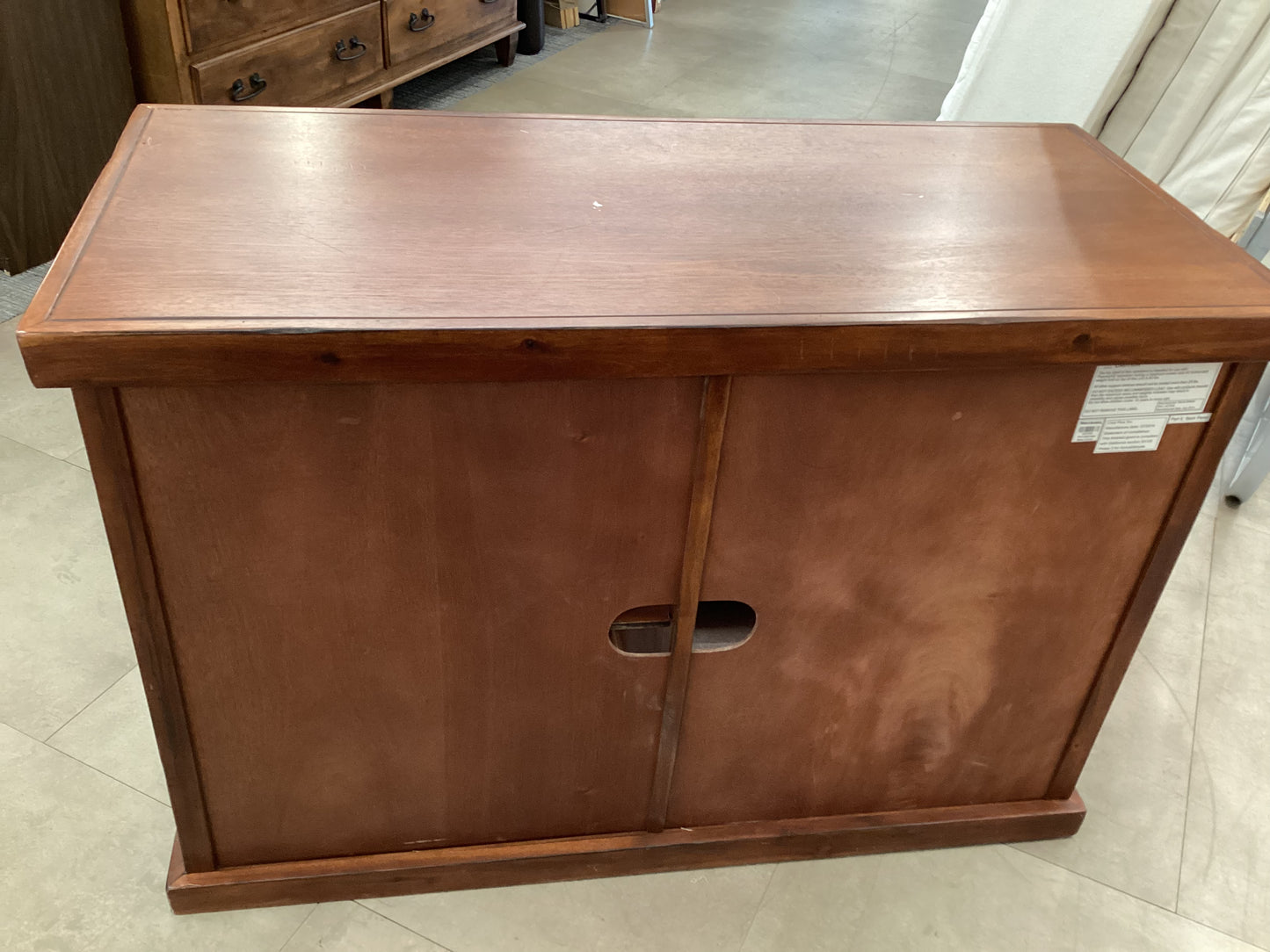 Mission Style TV Cabinet