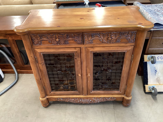 Oak Wine Cabinet